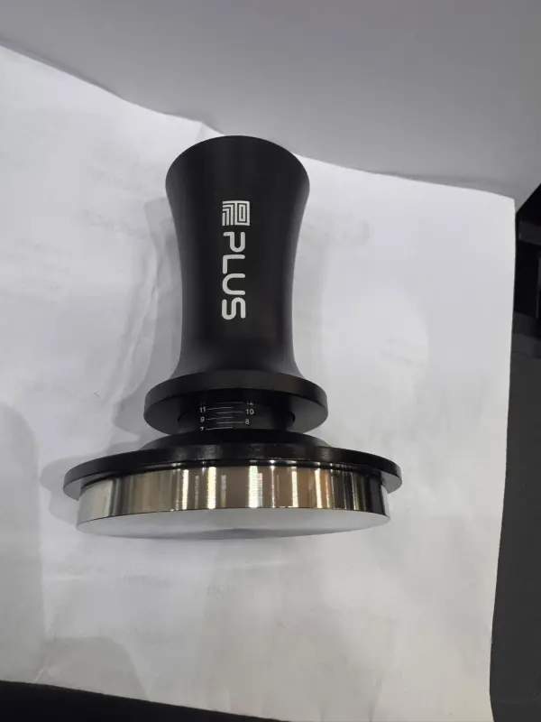 NIBU SPRING LOADED TAMPER 51 / 58.5 MM BLACK RED