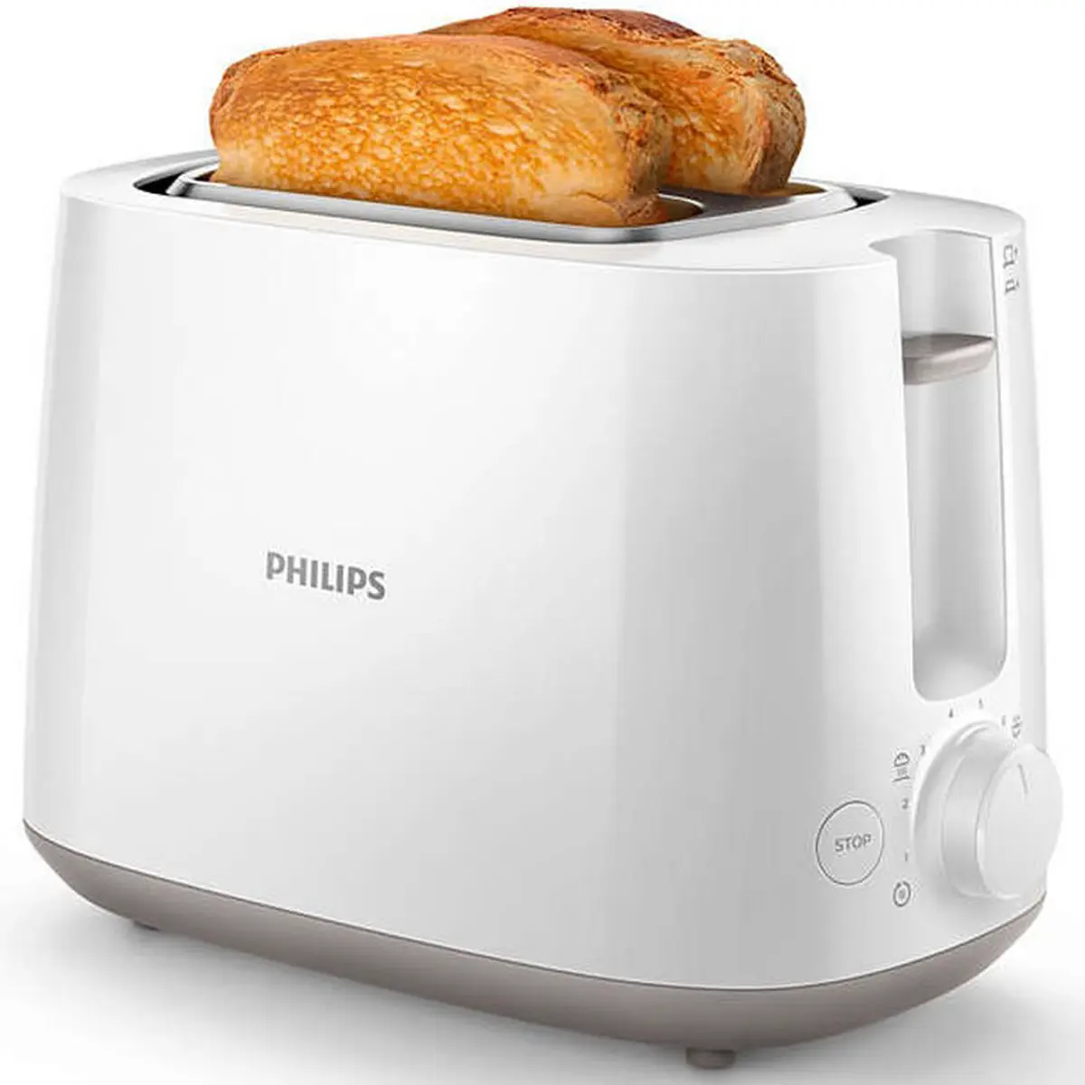 PHILIPS TOASTER MAKER 2 SLICE 800W HD2581/01 MADE IN CHINA ( 2 YEARS WARRANTY )