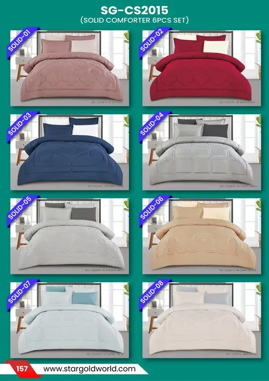 STARGOLD COMFORTER 6 PCS SG-CS2015