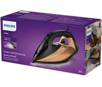 PHILIPS STEAM IRON 5000 SERIES 2600W DST7040/86 MADE IN CHINA ( 2 YEARS WARRANTY )