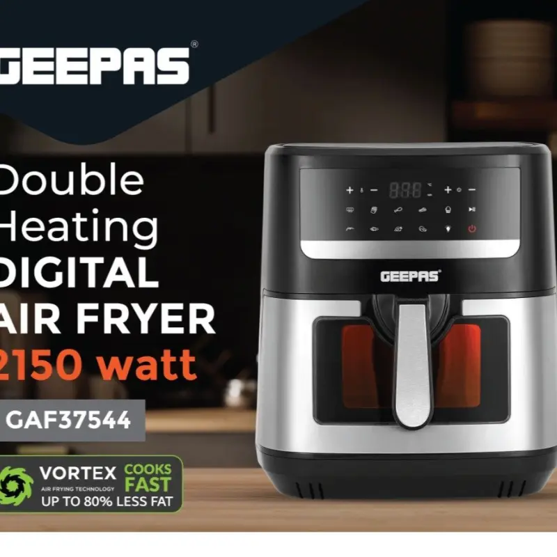 GEEPAS AIR FRYER 9.2L 2150W DOUBLE HEATING GAF37544