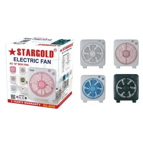 STARGOLD BOX FAN 10" SG-4050