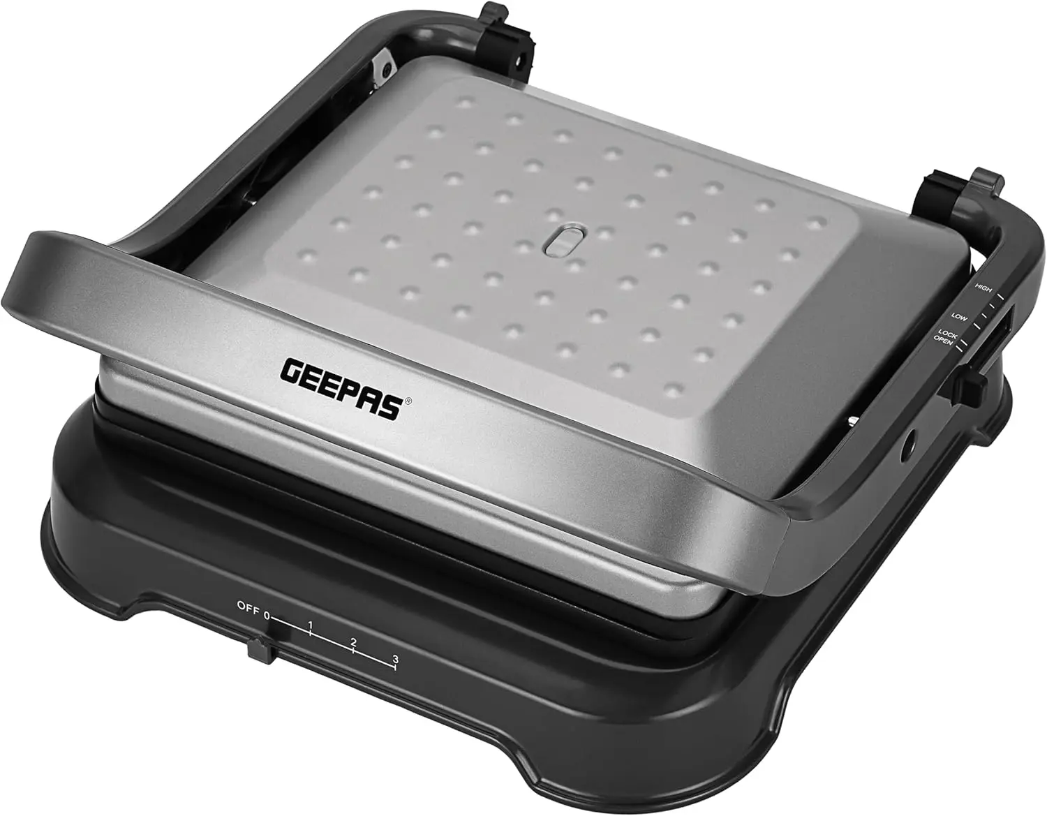 GEEPAS GRILL MAKER 2000W 1X2 GGM36539