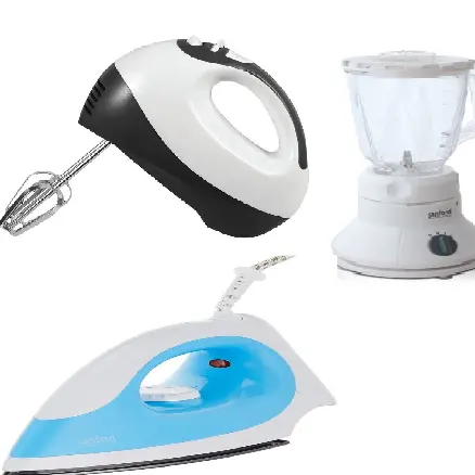 SANFORD COMBO HAND MIXER & BLENDER & IRON