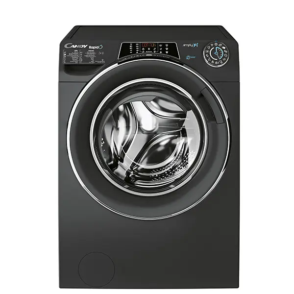 CANDY WASHER FRONT LOAD 14 KG SILVER COLOR RO14146DWMCR-19 MADE IN CHINA ( 1 YEAR FULL WARRANTY )