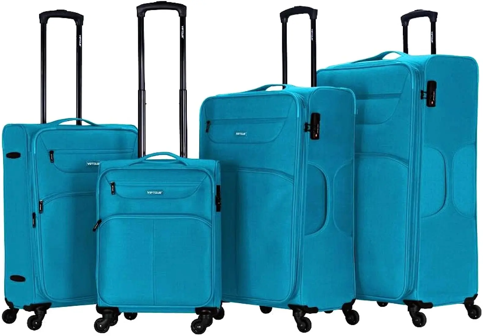 STARGOLD TROLLEY Fabric 4 PCS SET 20" 24" 28" 32" VT-A381