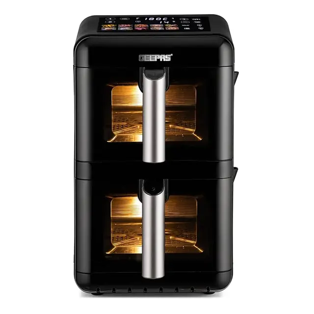GEEPAS AIR FRYER DUAL BASKET 6 LTR X2 2800 W GAF37548