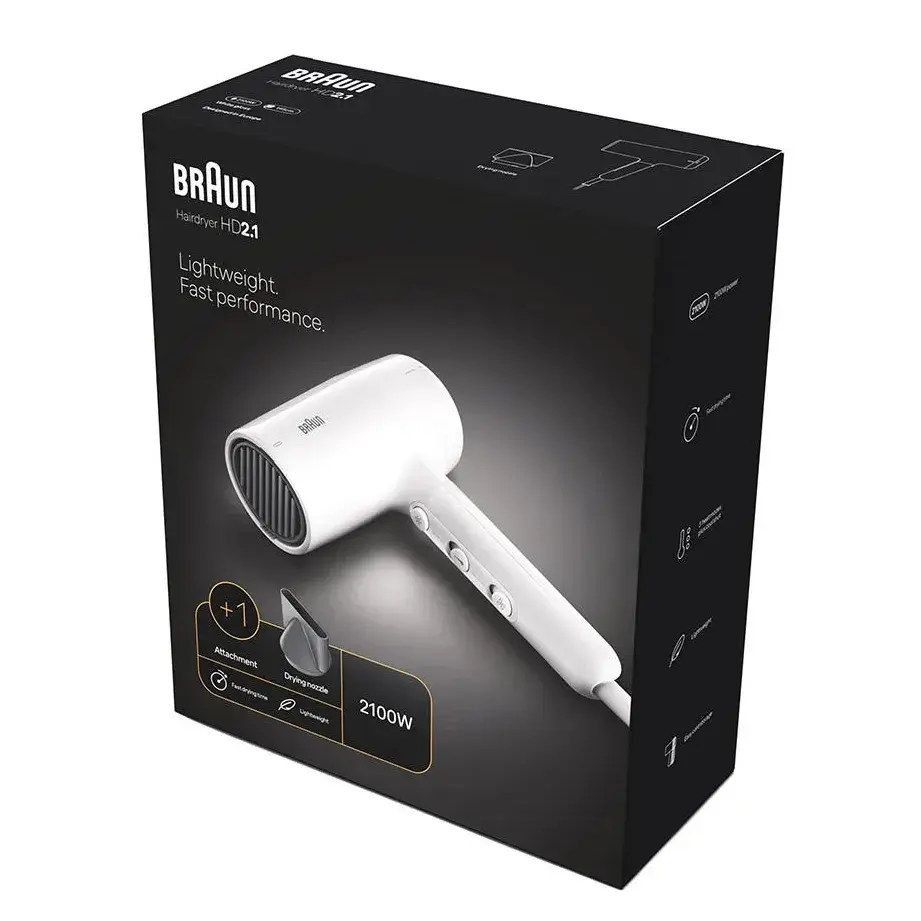 BRAUN HAIR DRYER 2100W HD210