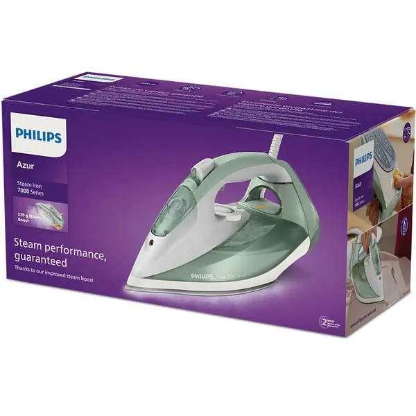 PHILIPS STEAM IRON 2600W DST7012/76 MADE IN CHINA ( 2 YEARS WARRANTY )