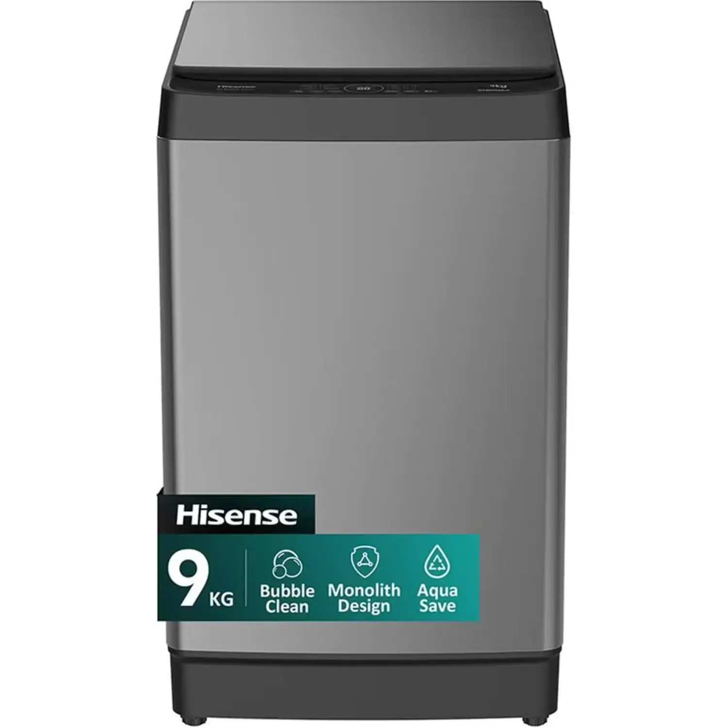 HISENSE WASHER TOP LOAD 9KG WITH BUBLE CLEAN WT3K9022UT