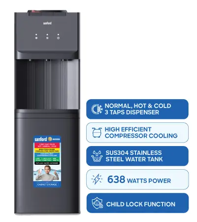 SANFORD WATER COOLER W/ REFRIGERATOR SF1403WD