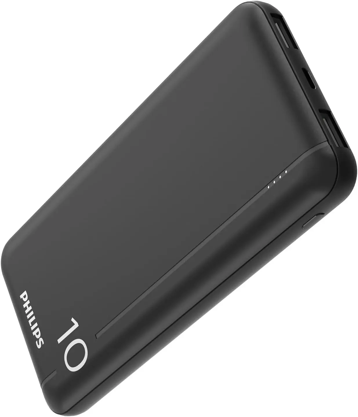 Philips DLP1922CB/00  Powe Bank 10,000 mAh capacity, Built-in cables: Lightning, USB-C, USB-A, Supports charging multiple devices simultaneo