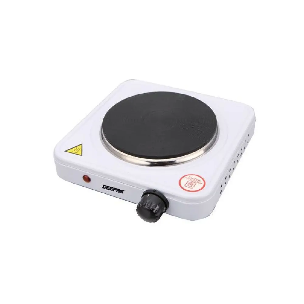 GEEPAS HOT PLATE SINGLE 1000W GHP32013 MADE IN CHINA ( 2 YEAR FULL WARRANTY )