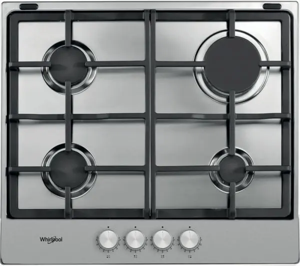 WHIRLPOOL BI GAS HOB 60 CM ITALY TGML 660 IX