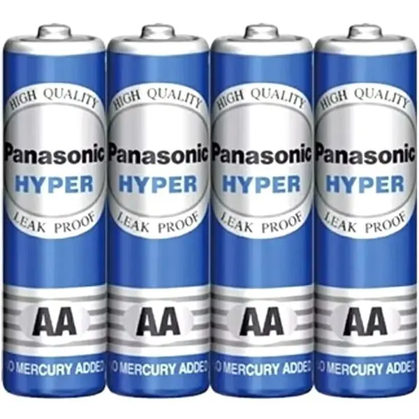 PANASONICMANGENESE DIOXIDE BATTERY 44 1.5V R6UT/4S-M