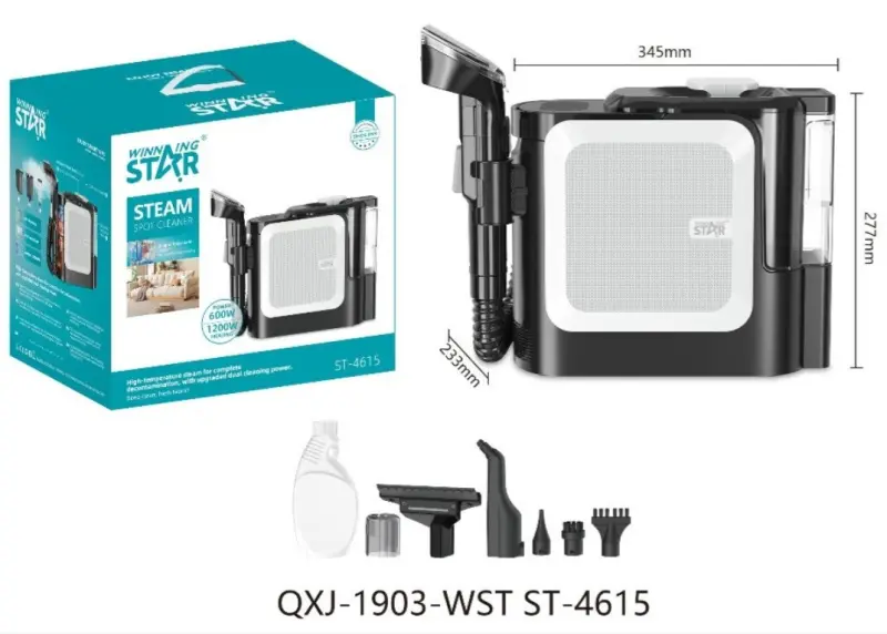 WINNING STAR SPOT CLEAN WITH STEAM 1.2L 1200W ST-4615