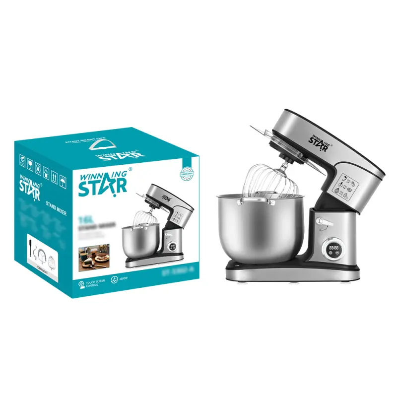 WINNING STAR STAND MIXER 16L 2800W STEEL POT WITH TIMER ST-5302-A MADE IN CHINA ( 1 YEAR FULL WARRANTY )