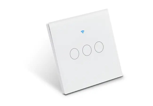 SMART WIFI TOUCH WALL SWITCH 3Gang FK-SW101E-3