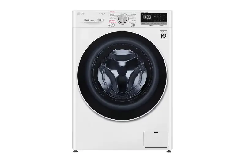 LG WASHER FRONT LOAD 9 KG WHITE COLOR F4R5VYL0W
