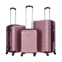 STARGOLD ABS TROLLEY 3PCS SET 20.24.28CM