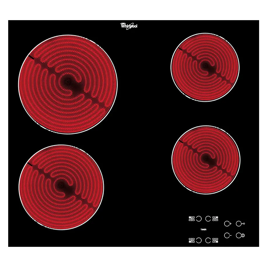 WHIRLPOOL BI CERAMIC HOB 60 CM AKT8090
