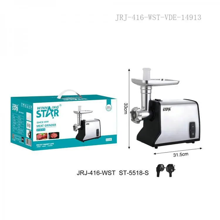 WINNING STAR ELECTRIC MEAT GRINDER 550W ST-5518 MADE IN CHINA ( 1 YEAR WARRANTY )