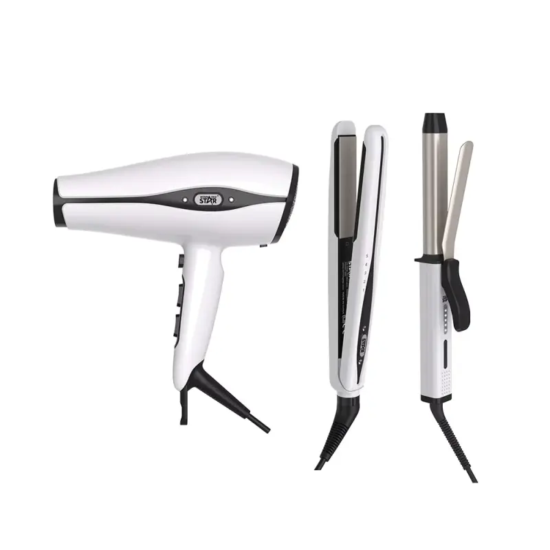 WINNING STAR HAIR DRYER SET 3 IN 1 ST-5827