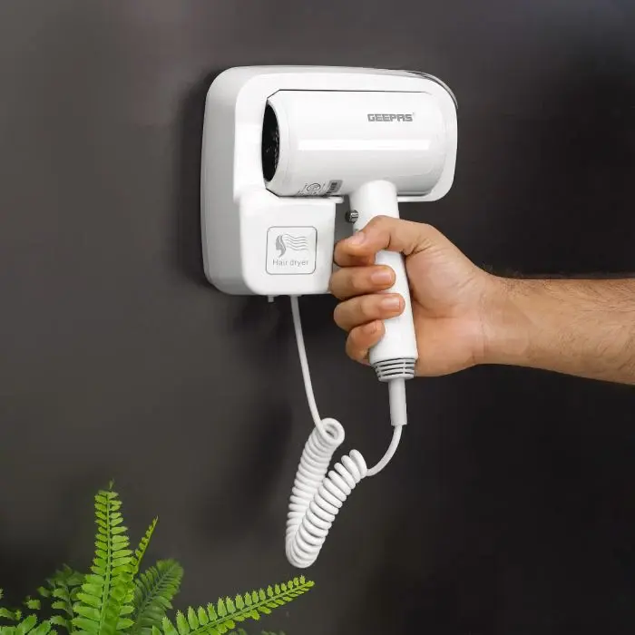 GEEPAS HAIR DRYER WALL MOUNTED 1200W GHD86073