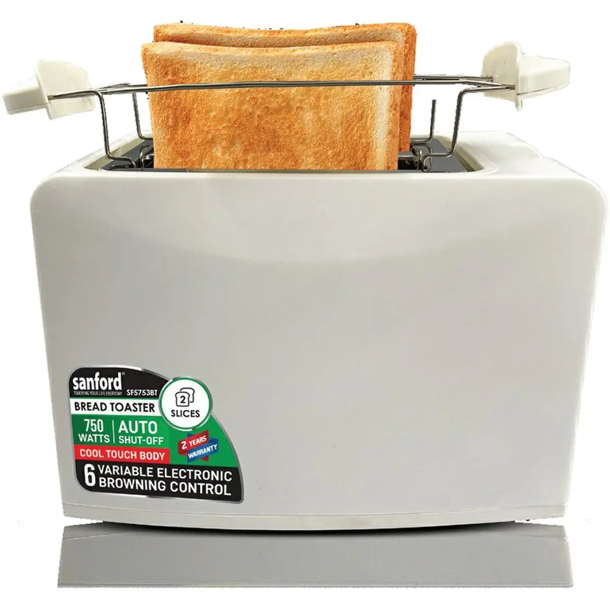 SANFORD TOASTER MAKER 2 SLICE 750W SF5753BT